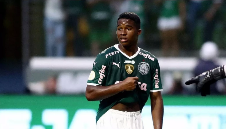 Endrick Felipe: youngest-ever goalscorer for Palmeiras last week