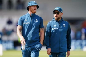 Ben Stokes and Brendon McCullum.