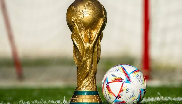 FIFA World Cup trophy.