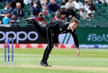 Lockie Ferguson Locked up by Sharma