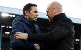 Sean Dyche has replaced Frank Lampard as Everton boss