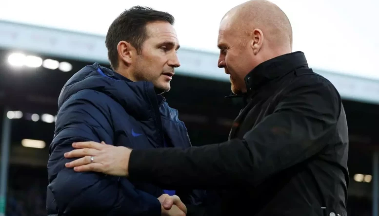 Sean Dyche has replaced Frank Lampard as Everton boss