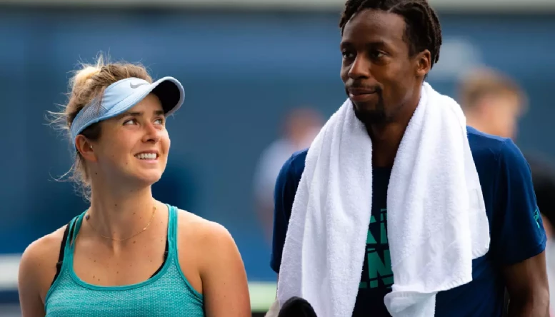 Elina Svitolina and Gael Monfils.