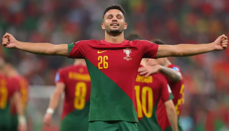 Goncalo Ramos was Portugal's hero on the day.