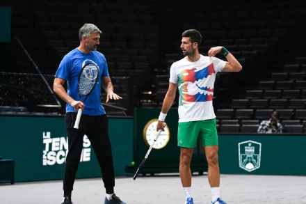 Goran Ivanisevic and Novak Djokovic.