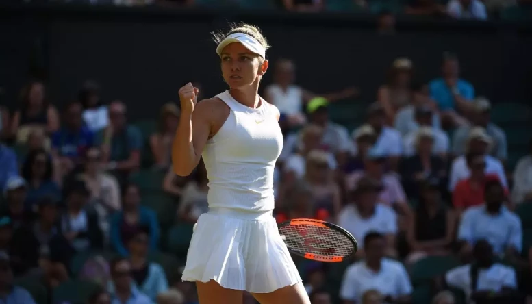 Wimbledon: Simona Halep has advanced to the semifinals.