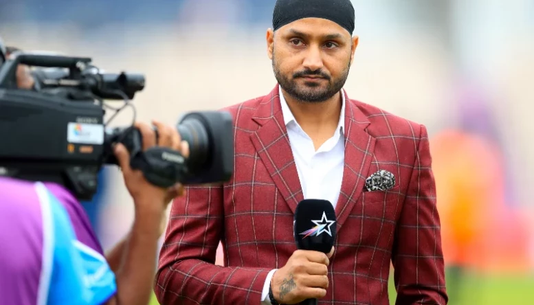 singh on commentary duty at the ICC Cricket World Cup