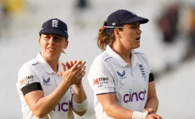 Heather Knight and Nat Sciver-Brunt.