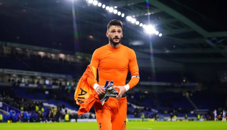Hugo Lloris after Spurs' win at the AMEX on Wednesday