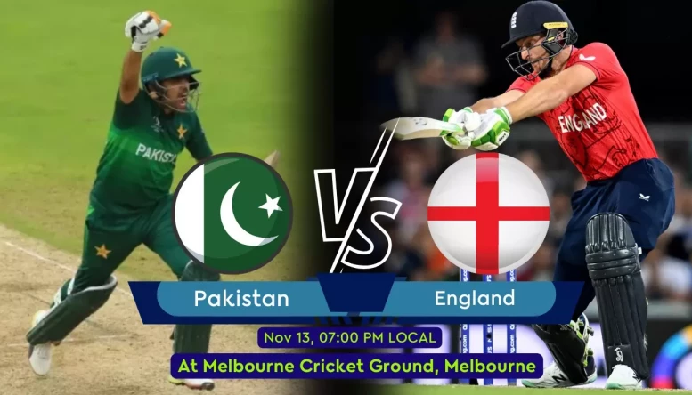 MCG: Pakistan VS England(T20 World Cup 2022 final)