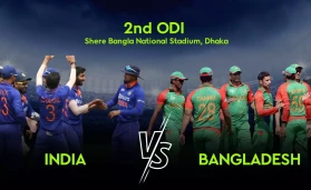 India vs Bangladesh 2nd ODI.