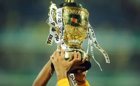 IPL trophy.