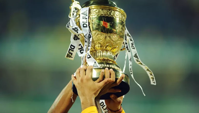 IPL trophy.