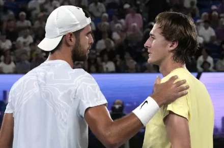 Karen Khachanov and Sebastian Korda.