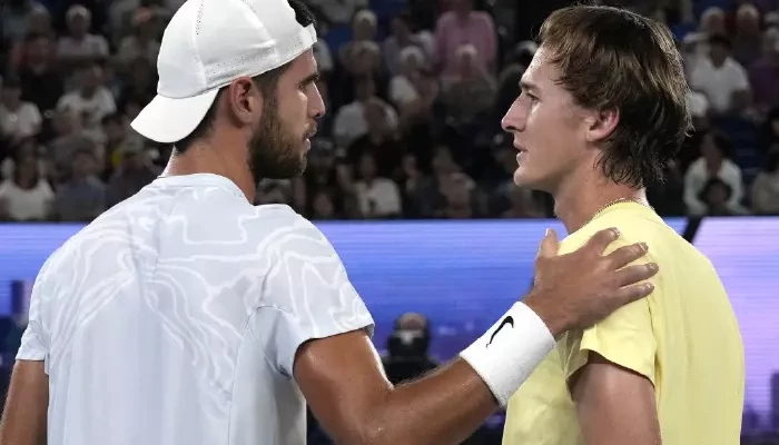 Karen Khachanov and Sebastian Korda.