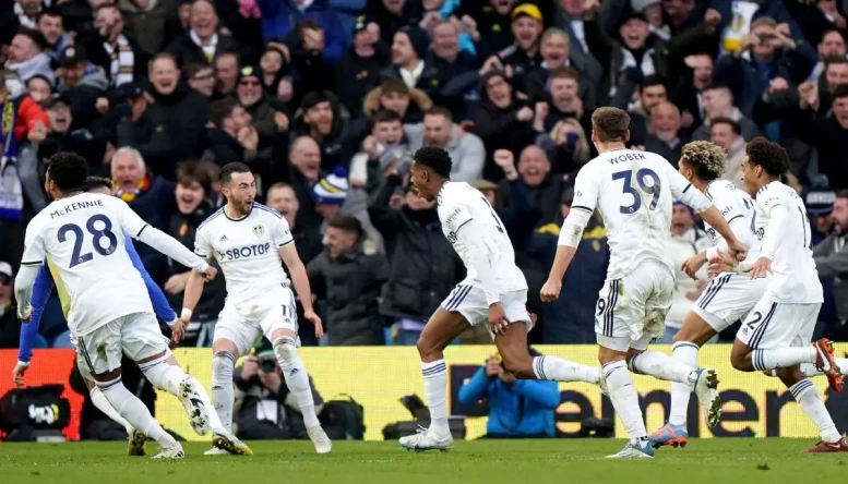 Junior Firpo struck a second-half winner for Leeds United