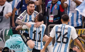 Lionel Messi rises above the dross to breathe life into Argentina