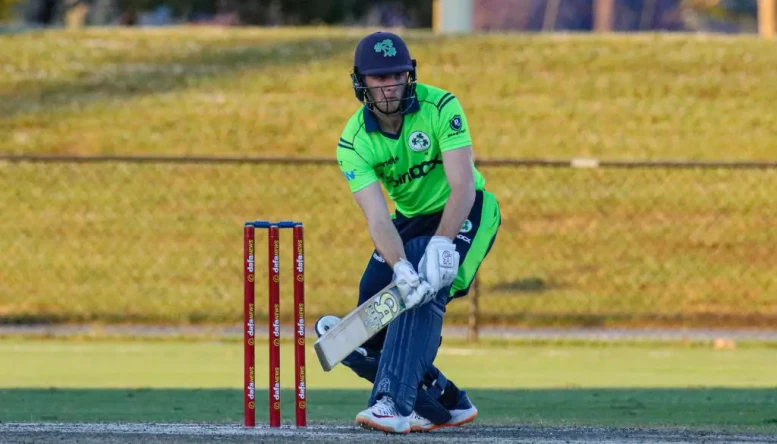 Lorcan Tucker smashed 71* off 48 balls against Australia