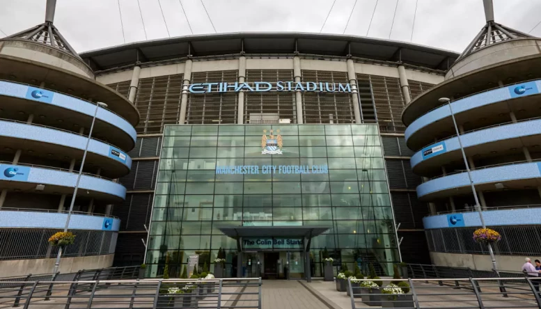 Etihad Stadium.