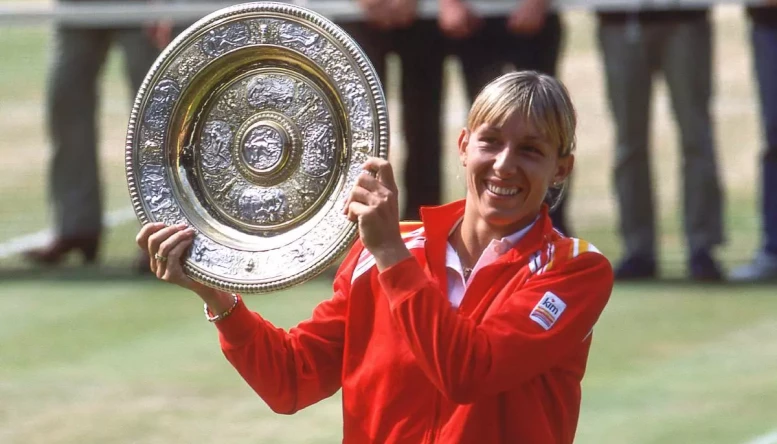 Martina Navratilova.