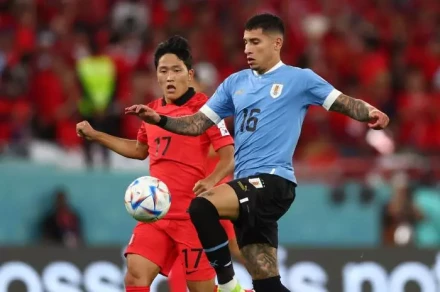 Uruguay and South Korea produced an underwhelming performance