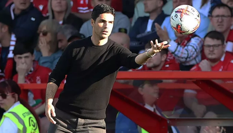 Mikel Arteta.