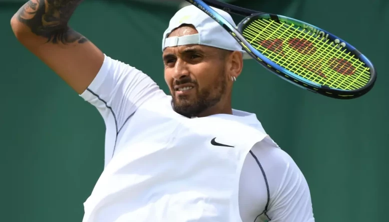Nick Kyrgios pulled through to the quarter-finals of Wimbledon 2022