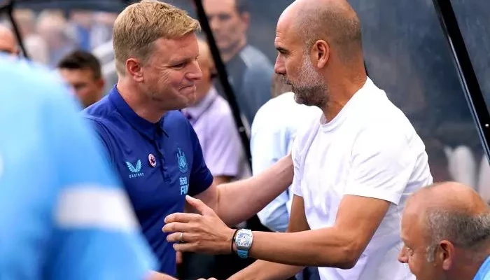 Newcastle United manager Eddie Howe has praised his players following a scintillating 3-3 draw against defending Premier League champions Manchester City