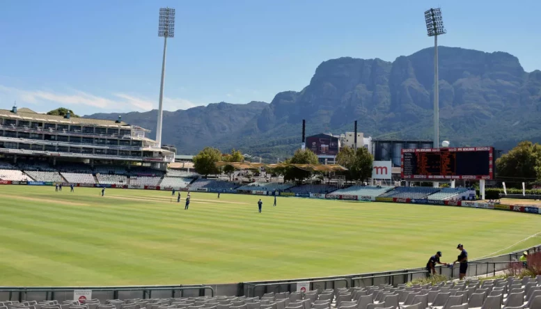 Newlands cricket ground, Cape Town.