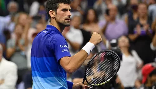 Novak Djokovic won 34 of his last 36 matches and five titles