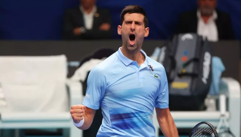 Novak Djokovic defeated Sebastian Korda