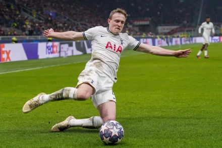 Oliver Skipp impressed Harry Kane in Milan defeat