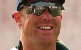 Shane Warne during his cricketing days with Australia