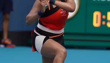 Naomi Osaka let her tennis talk