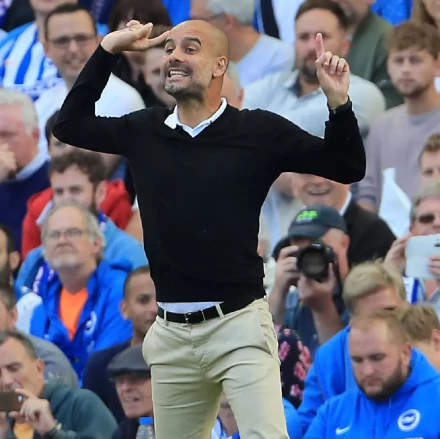 Pep Guardiola.