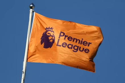 Premier League crest.