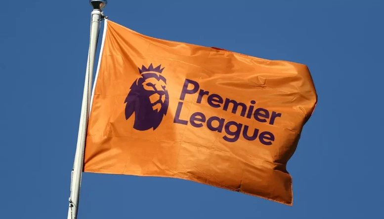 Premier League crest.