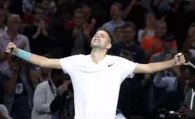 Serbian tennis player Filip Krajinovic enters his first ATP Tour final