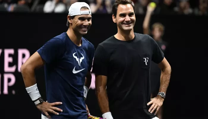 Roger Federer and Rafael Nadal lose their final doubles match