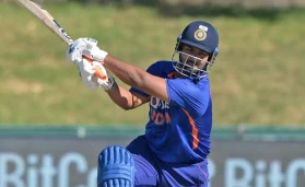 Rishabh Pant has suffered injuries to his forehead and leg.