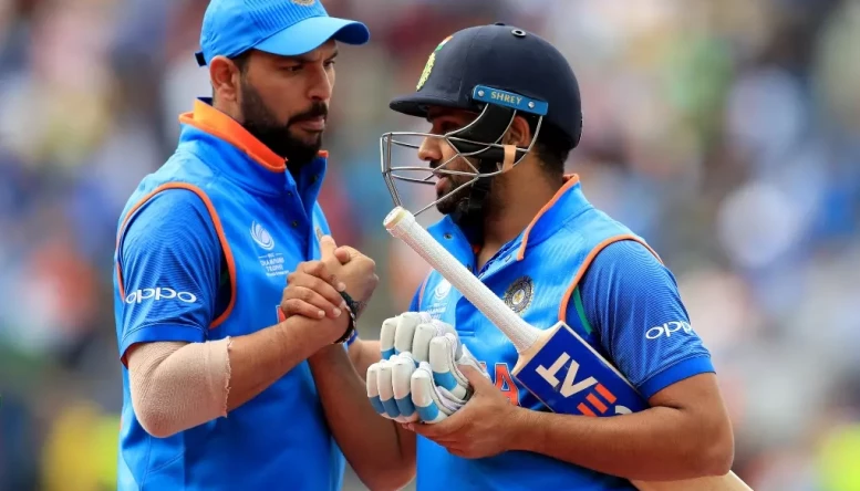 Rohit sharma and Yuvraj Singh