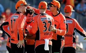 Perth Scorchers beat Adelaide Strikers.