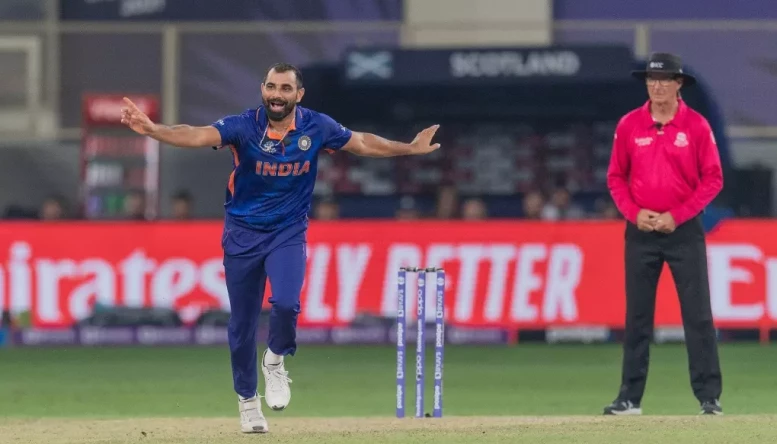 Mohammed Shami has replaced Jasprit Bumrah