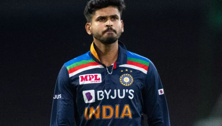 Shreyas Iyer whilst playing for India in December 2020