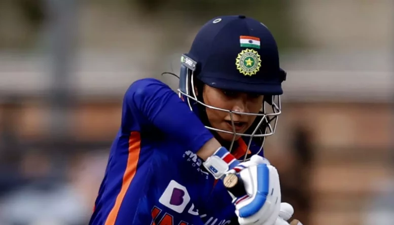 Smriti Mandhana scored a fighting 79 at the top of the order.