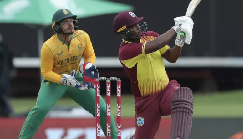 South Africa v West Indies.