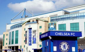 The sun shone at Stamford Bridge as uncertainty surrounds the club