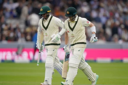 Steve Smith and Usman Khawaja.