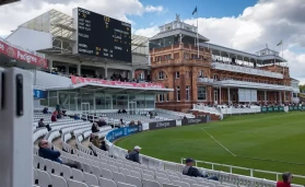 The Victorian Pavilion at Lord's cricket ground.
