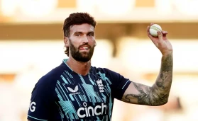 Reece Topley's six-wicket haul won the game for England